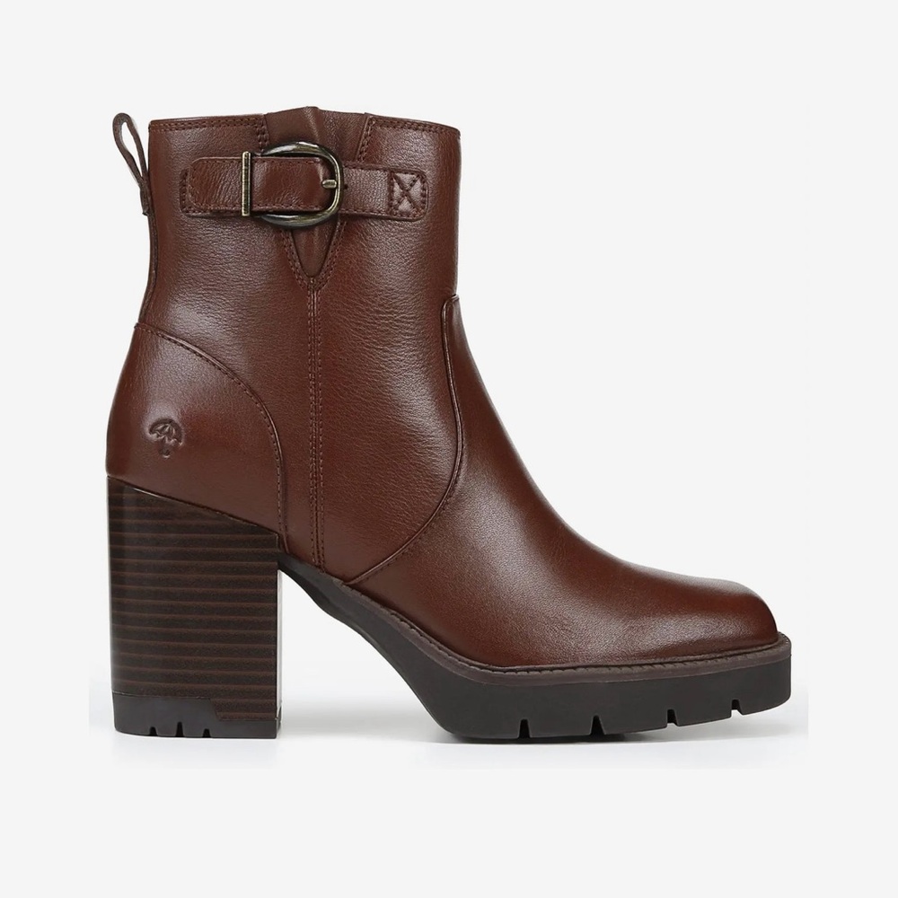 🆕 Naturalizer Wilde Waterproof Boot in Cappuccino sz. 11 - Picture 2 of 7
